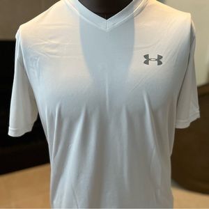 Under Armour White Athletic T-Shirt